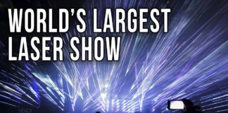 World’s Largest Laser Show by ER Productions at LDI 2017 (4k)